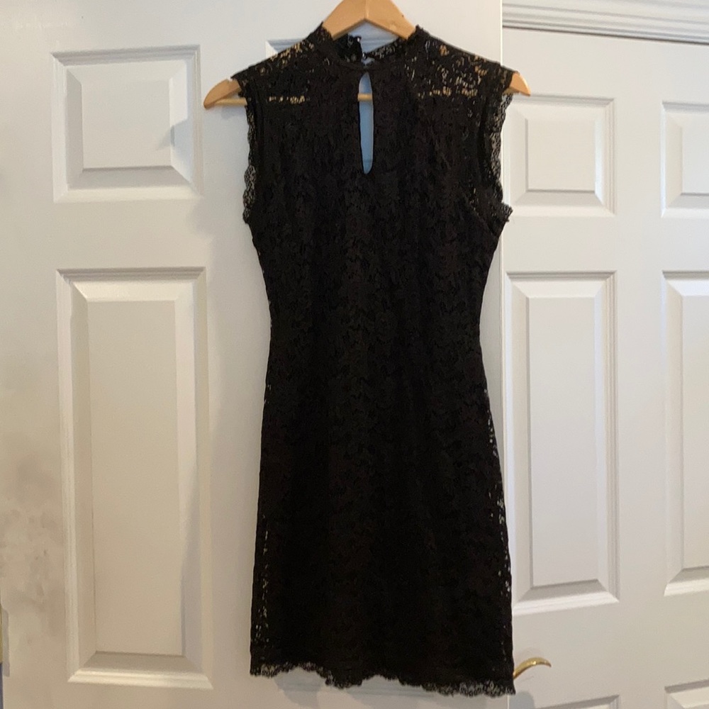 black dress